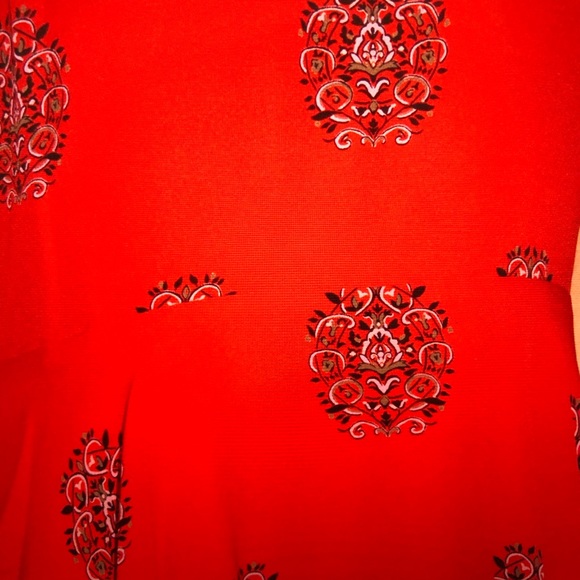 A.L.C Elisa Silk Sleeveless Red Dress, Size 2. - Picture 8 of 11